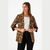 BLAZER MANGA ARREMANGADA SASTRERO ESTAMPADO