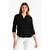 CAMISA MANGA ARREMANGADA CON BOLSILLO DE CREPE CEY
