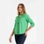 CAMISA MANGA ARREMANGADA CON BOLSILLOS DE VOILE - comprar online