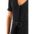 CHEMISE CON HEBILLA DE CREPE