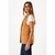 CHALECO CON BOLSILLOS SOLAPA DE PAÑO CAMEL - comprar online