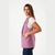 CHALECO CON BOLSILLOS SOLAPA DE PAÑO LILA - comprar online