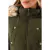 PARKA ALICIANA REVERSIBLE CON CAPUCHA DESMONTABLE VERDE MILITAR - tienda online