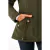 Imagen de PARKA ALICIANA REVERSIBLE CON CAPUCHA DESMONTABLE VERDE MILITAR