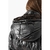 Imagen de CAMPERA PUFFER REVERSIBLE CON CAPUCHA DESMONTABLE GRIS OSCURO