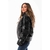 CAMPERA PUFFER REVERSIBLE CON CAPUCHA DESMONTABLE NEGRA en internet