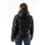CAMPERA PUFFER REVERSIBLE CON CAPUCHA DESMONTABLE NEGRA - Normandie