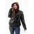 CAMPERA PUFFER REVERSIBLE CON CAPUCHA DESMONTABLE NEGRA - tienda online