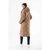 CAMPERA MATELASSE LARGA CAMEL en internet