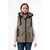 CHALECO CORTO PUFFER CON CAPUCHA EVA