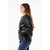 CAMPERA DE SIMIL CUERO CON CIERRE LATERAL Y CORDERITO EN INTERIOR - comprar online