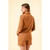 BLAZER CORTO CON BOLSILLO DECORATIVO DE LINO en internet