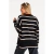 SWEATER RAYADO OVERSIZE CON TAJO en internet