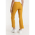 PANTALON SEMI OXFORD CON COSTURA FRONTAL Y CIERRE LATERAL DE BENGALINA