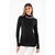POLERA M/L COMBINADA EN CUELLO DE MODAL GAMUZADO - comprar online