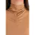 POLERA CUELLO FRUNCIDO DE MODAL GAMUZADO - comprar online