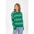 SWEATER DE COPOS ESTAMPADO DE JAQUARD