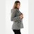 SACO DOBLE ABOTONADURA CON BOLSILLOS OJAL PIED DE POULE - comprar online