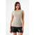 SHORT CON CINTURA FRUNCIDA DE CUERINA