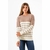 SWEATER RAYADO CON CUELLO REDONDO - comprar online
