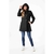 TRENCH CON CAPUCHA NEGRO