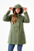 TRENCH CON CAPUCHA VERDE MLITAR - Normandie