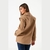 SACO DE PAÑO OVERSIZE CON SOLAPA - comprar online
