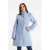 TAPADO LARGO CUELLO MAO DE PAÑO CELESTE PASTEL - comprar online