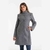 TAPADO LARGO CUELLO MAO DE PAÑO GRIS - comprar online