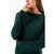 VESTIDO PINZADO CUELLO BOTE CON MANGA LARGA CAMPANA DE LANITA - tienda online