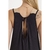 VESTIDO MUSCULOSA CON LAZO EN ESPALDA COMBINADO - Normandie