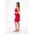VESTIDO SIN MANGAS CON PINZAS Y BOLSILLOS DE COTTON SATEN - comprar online