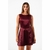 VESTIDO SIN MANGAS CON ESPALDA EN U DE COTTON SATEN