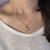 C3857 colar concha cravejado luxo folheado a ouro 18k - comprar online