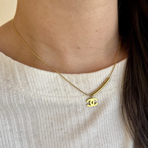 CMA058 colar inspiração aço inoxidável - comprar online