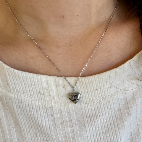 CMA064 colar inspiração aço inoxidável - comprar online