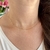 C3363 colar bolinhas delicado luxo folheado a ouro 18k