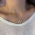 C3802 colar inicial letra B luxo delicado folheado a ouro 18k - comprar online