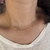 C3834 colar corações luxo folheado a ouro 18k - comprar online