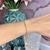 P3560 pulseira corrente roliça luxo folheada a ouro 18k - comprar online