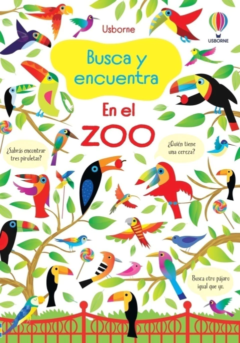 En el zoo. Busca y encuentra