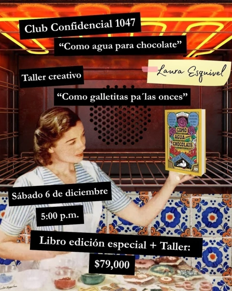 Club de lectura confidencial con libro