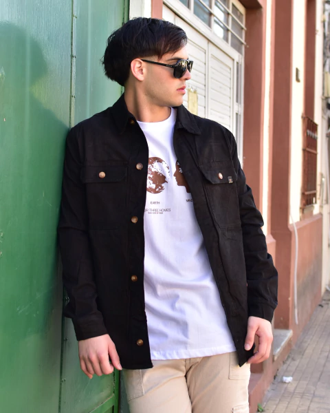 CAMICHAQUETA ONIX NEGRO - comprar online