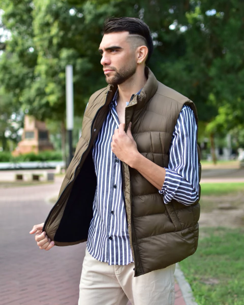 CHALECO HARRIS MARRON - comprar online