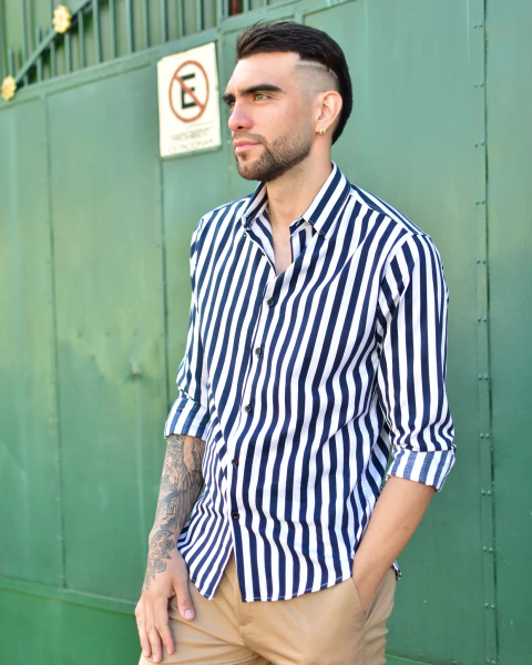 CAMISA USA AZUL - comprar online