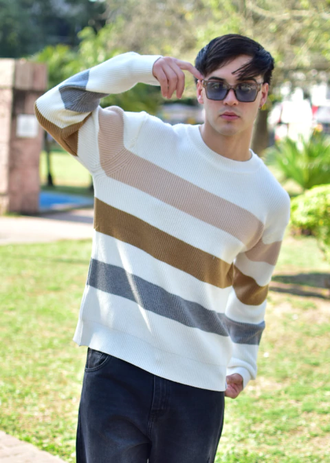 SWEATER VICTORY CRUDO