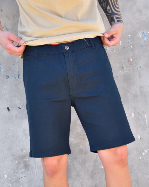 BERMUDA RESIDENTE AZUL MARINO