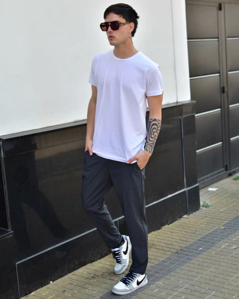 PANTALON SASTRERO RINGO GRIS - comprar online