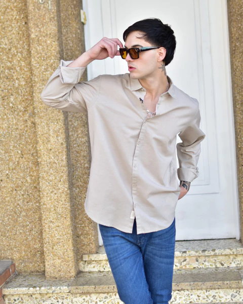 CAMISA TIJUANA TOSTADO