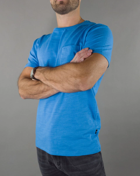 REMERA BAGUAL CELESTE